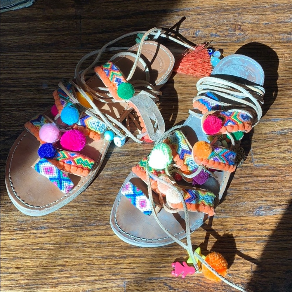 Wrap sandals